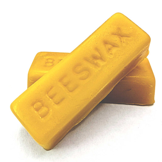 Food-grade yellow beeswax bars - all-natural from the farm