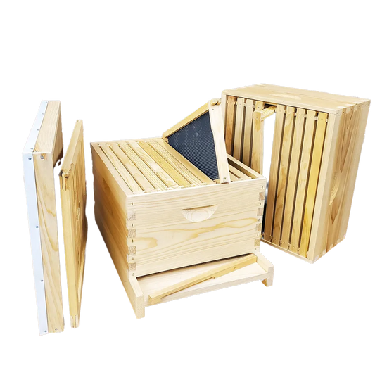 10-Frame Double Deep Box Hive Kit, image 2 of 28