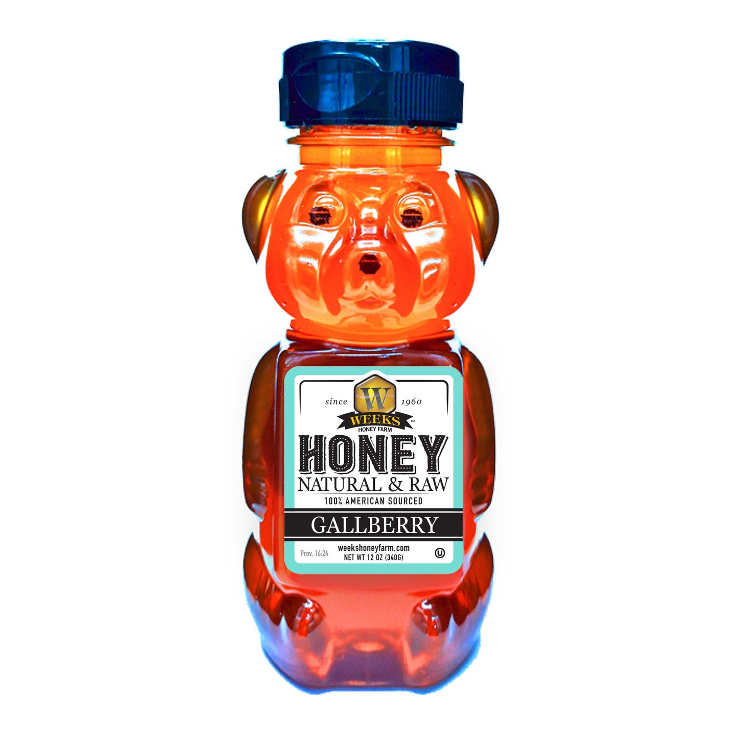 Our Best All-Natural Pure Raw Gallberry Honey