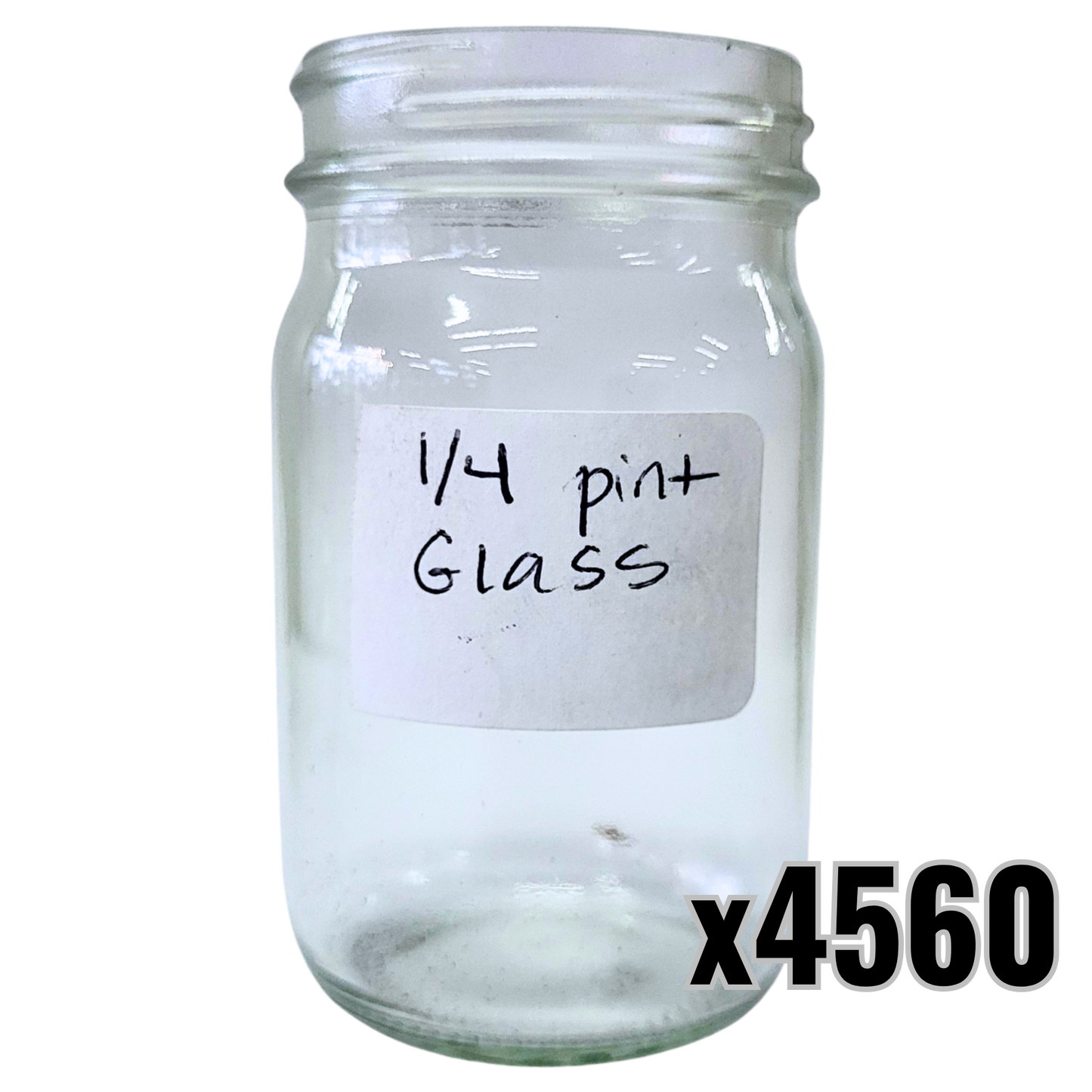 1/4 pint Glass Jars - 4 1/4 oz