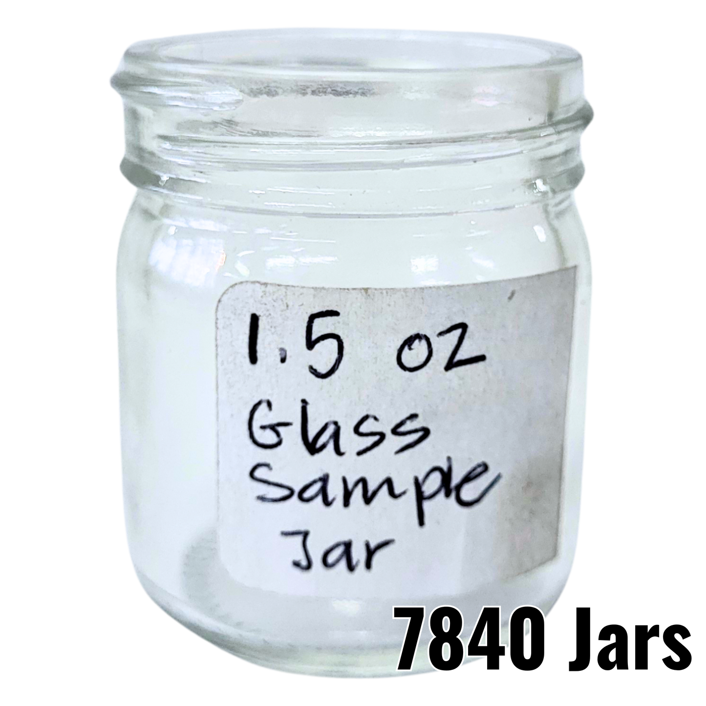 1.5 oz Glass Sample Jar