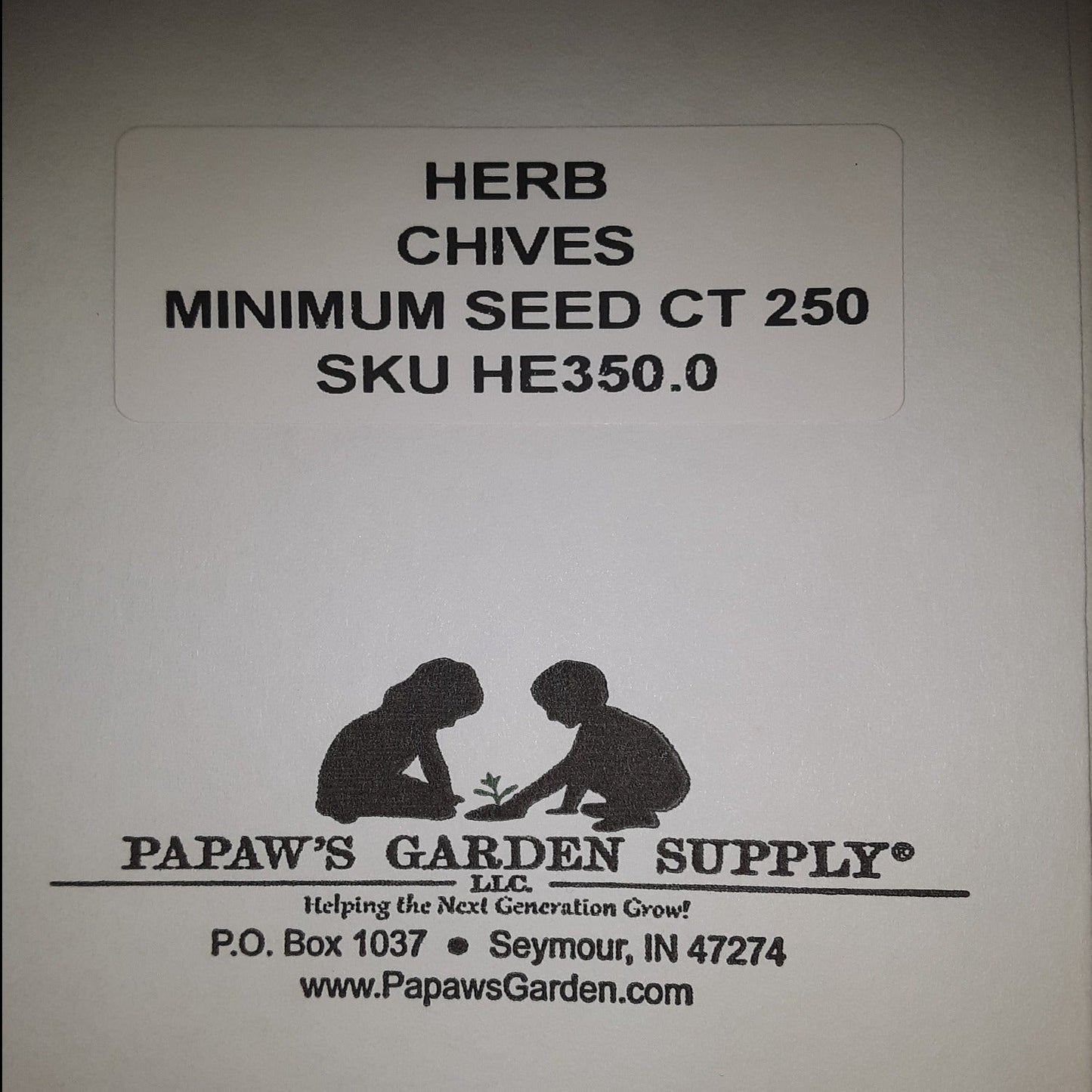 Herb, Chive Seeds