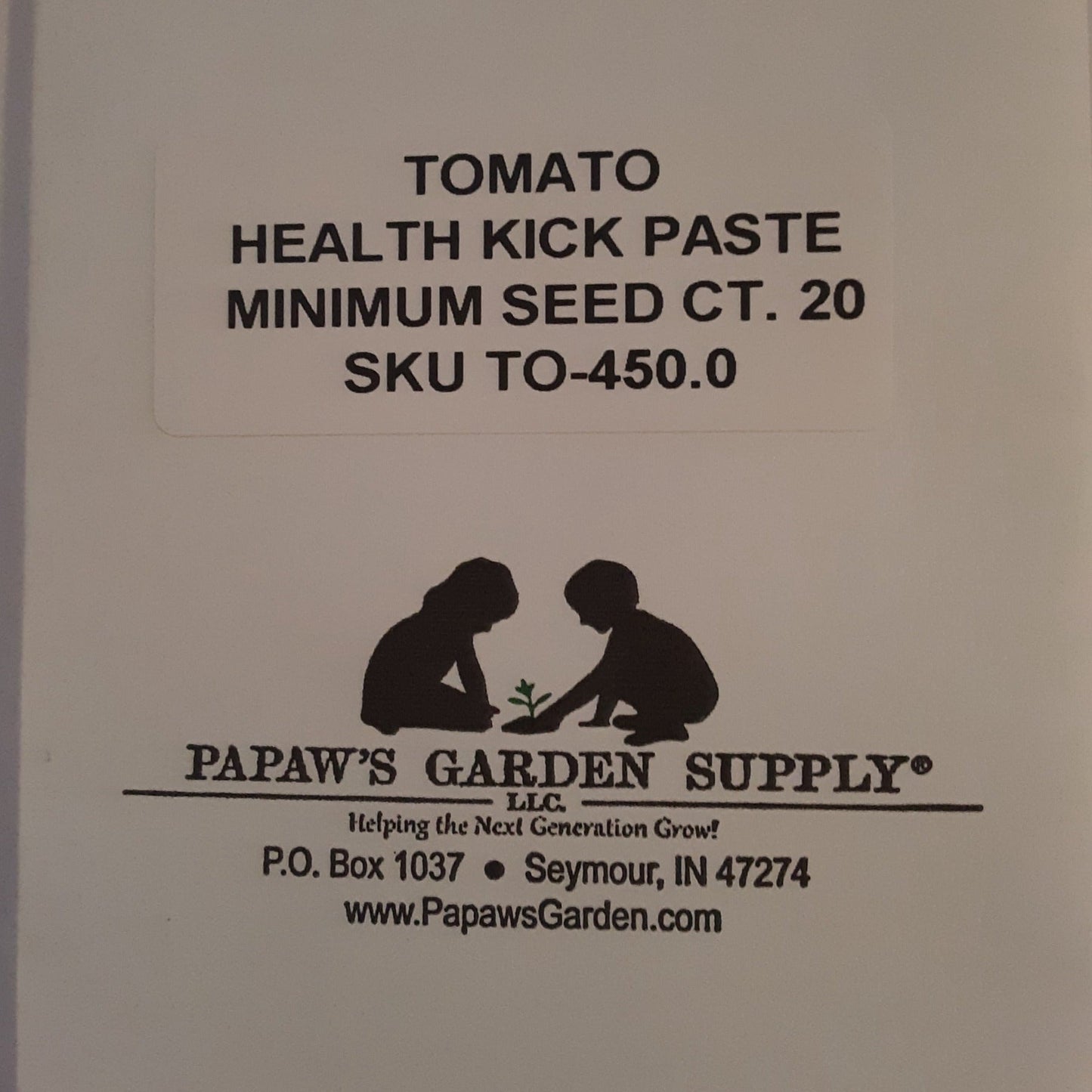 Health Kick Hybrid Paste Tomato Seeds