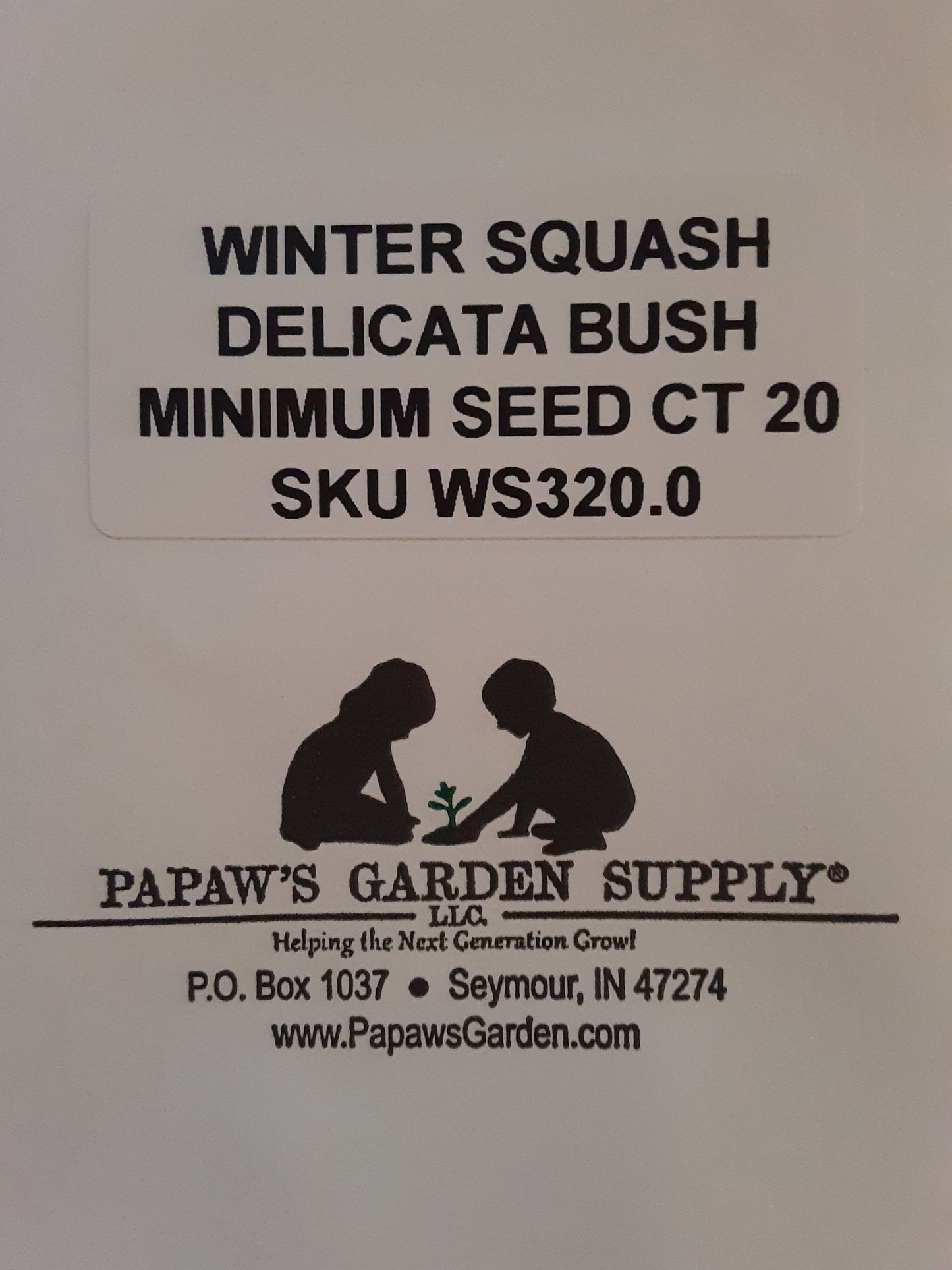 Delicata Winter Squash Seeds