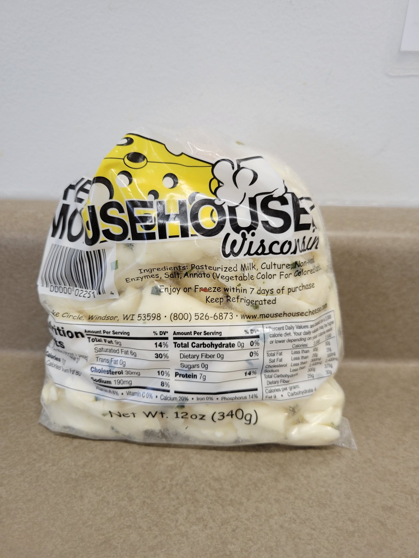 12oz Cheddar Curd