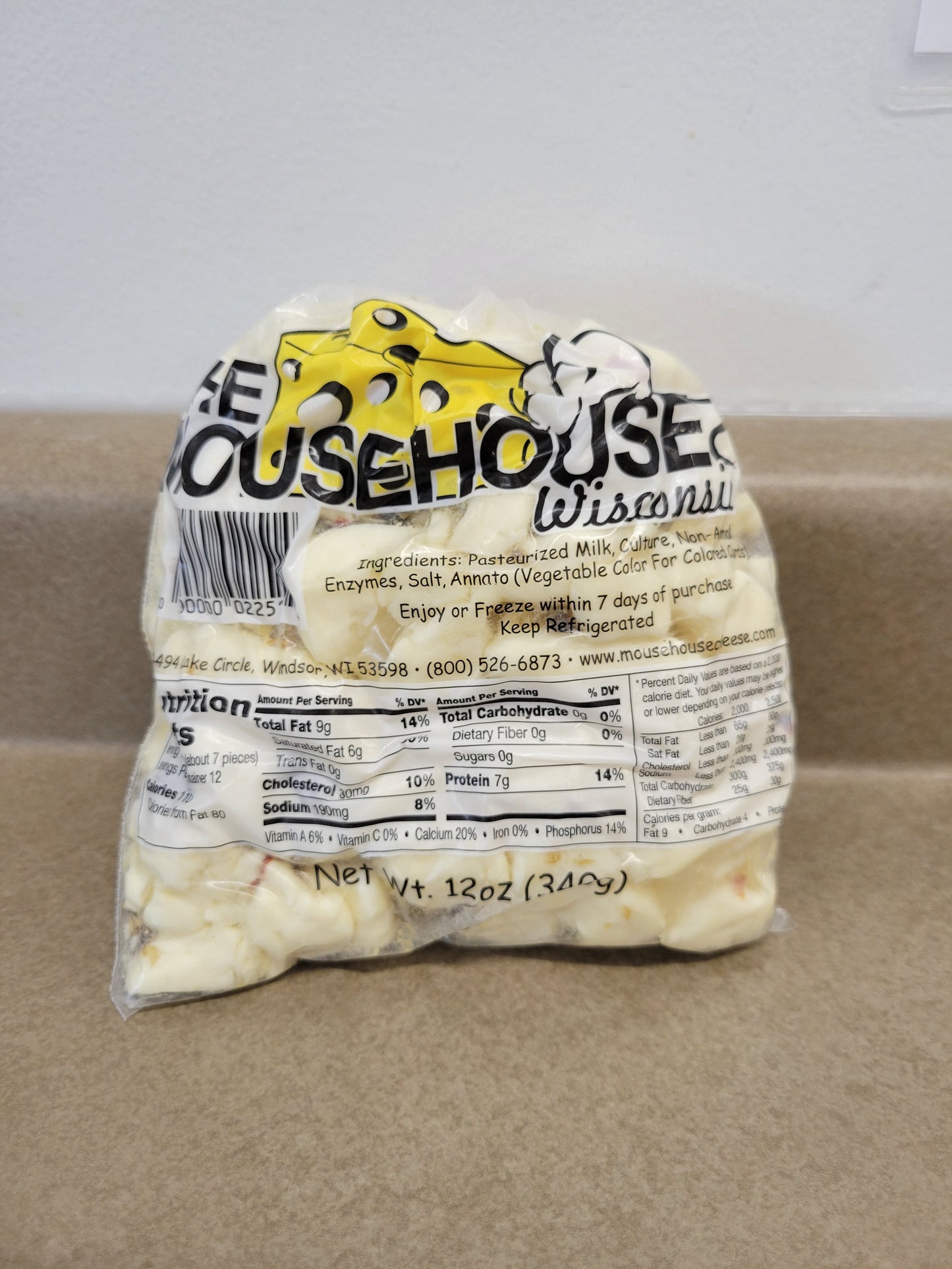 12oz Cheddar Curd