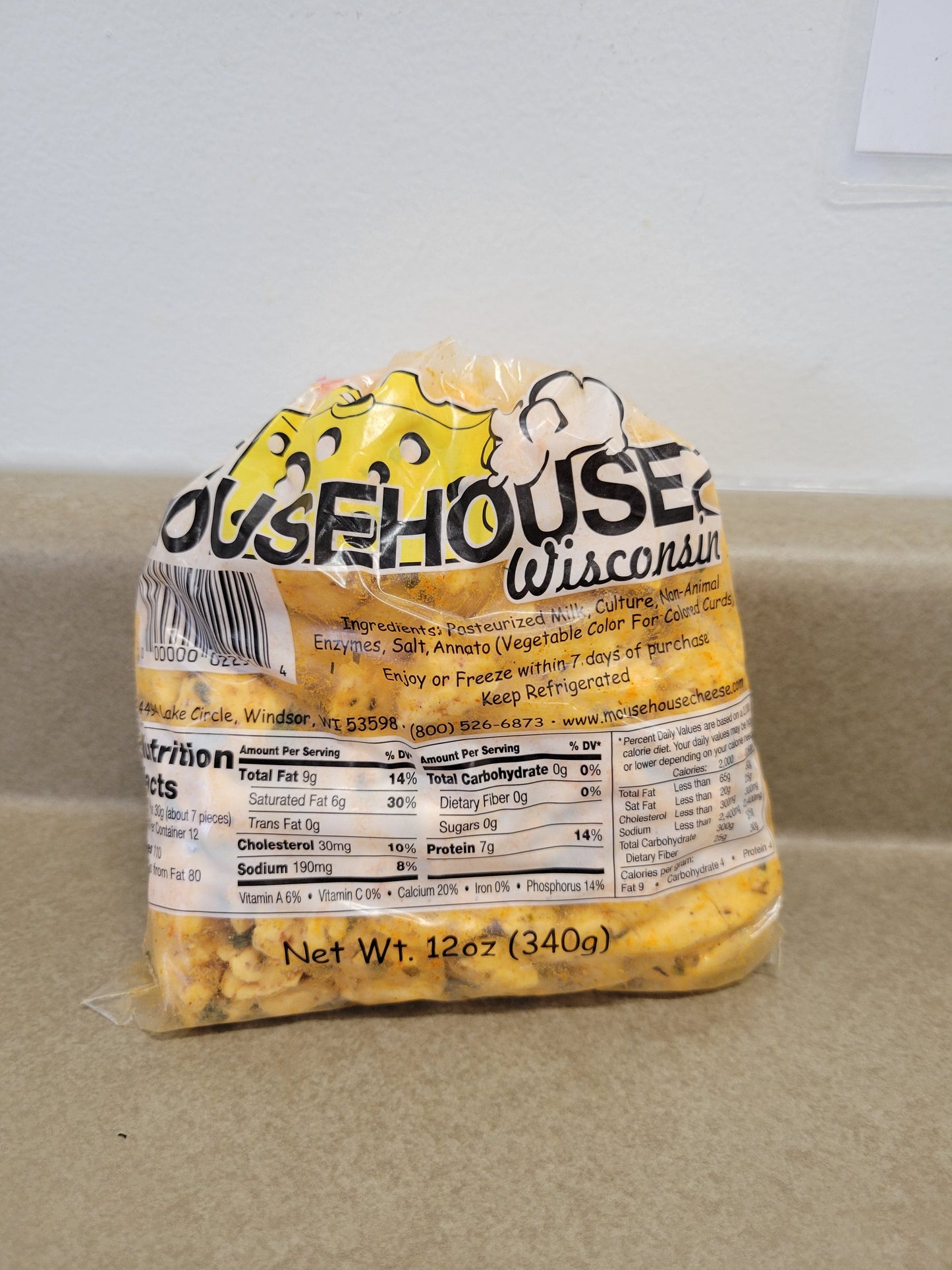 12oz Cheddar Curd