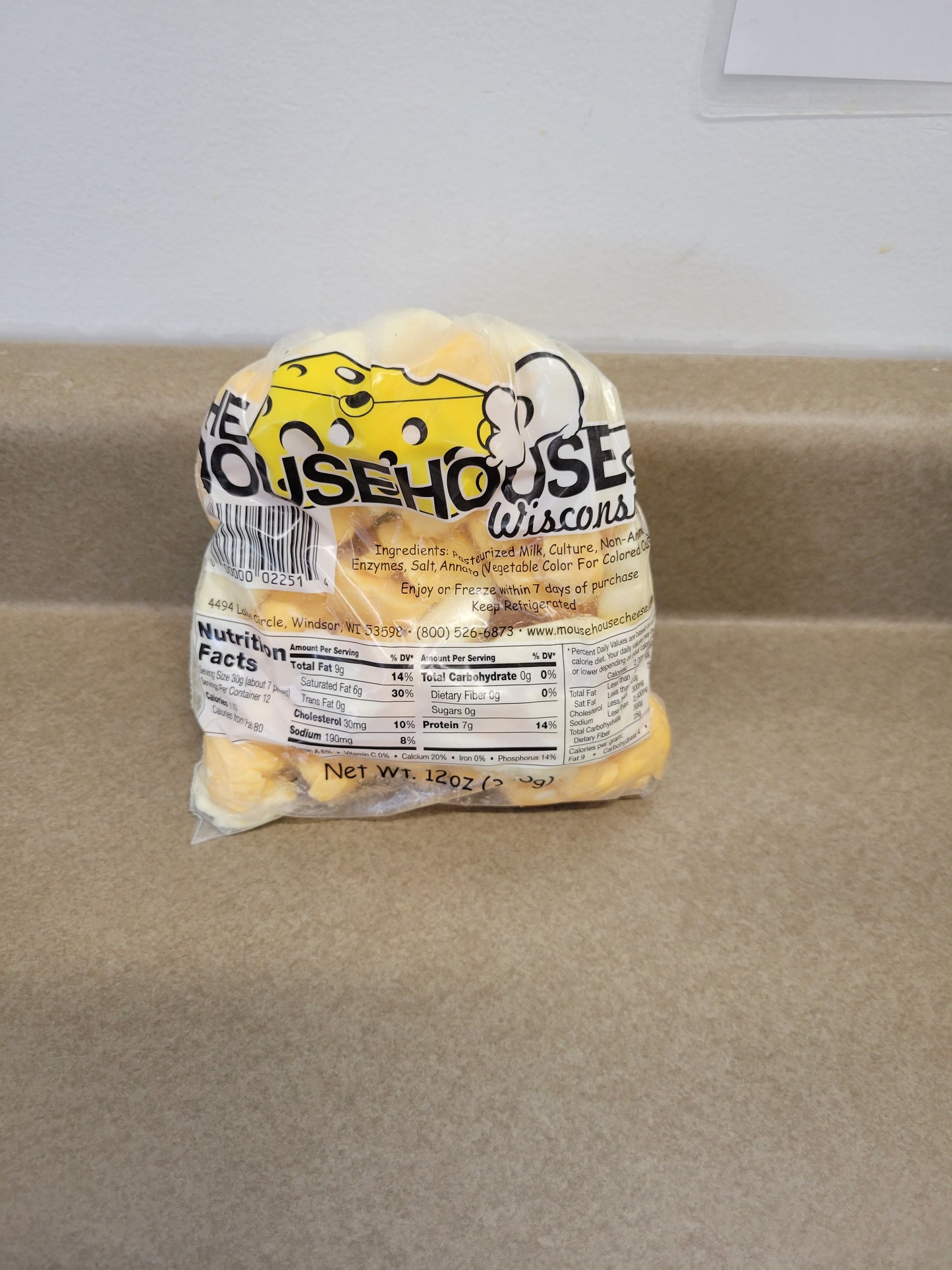 12oz Cheddar Curd