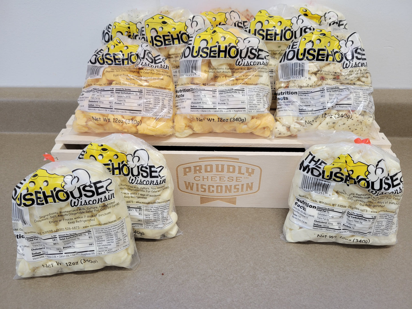 12oz Cheddar Curd