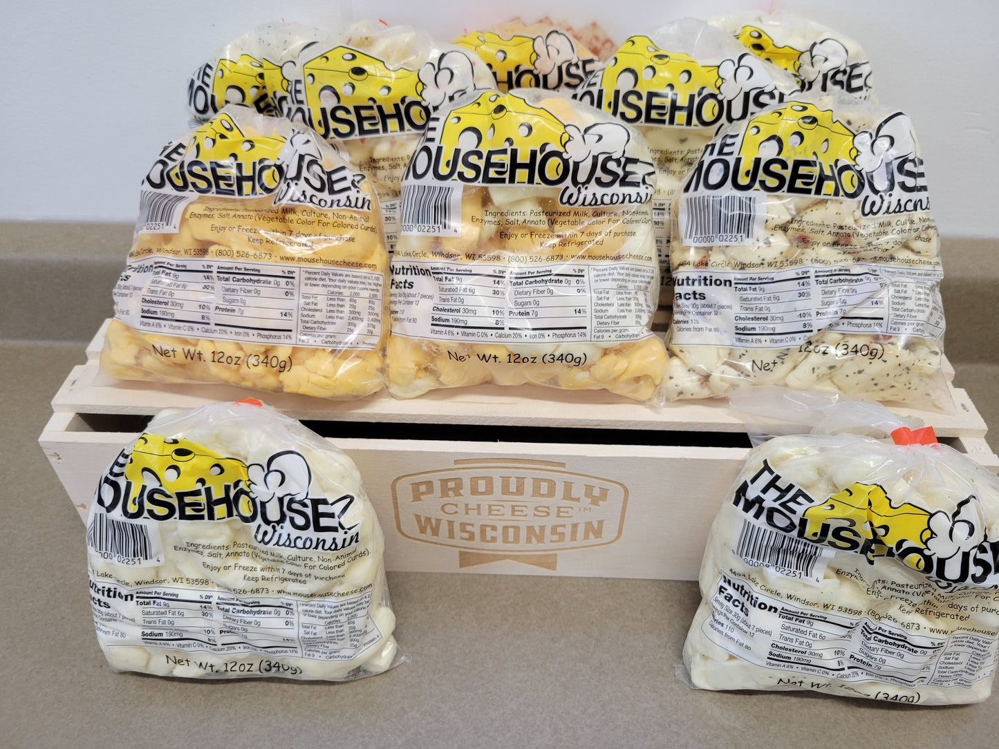 12oz Cheddar Curd