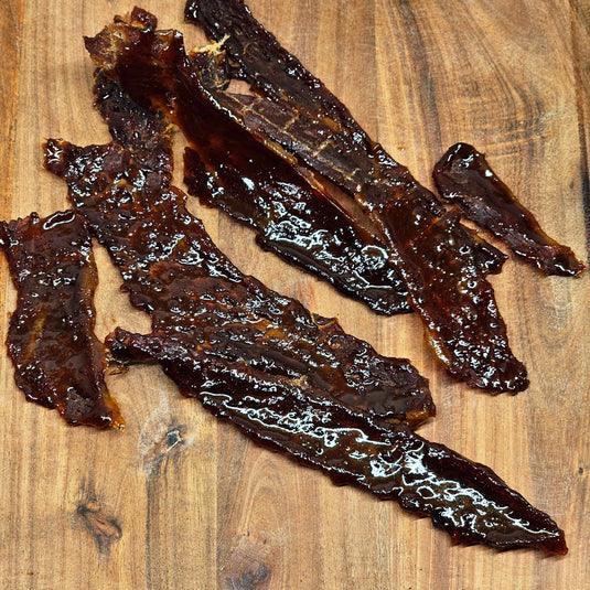 Maple Bourbon Glaze Premium Beef Jerky by Cedar Valley Cuts