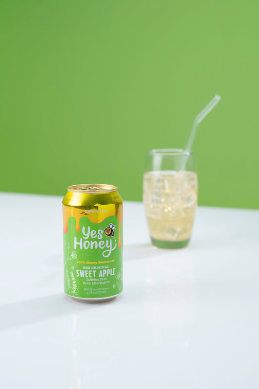 Sparkling Honey Sweetened Apple Soda Case