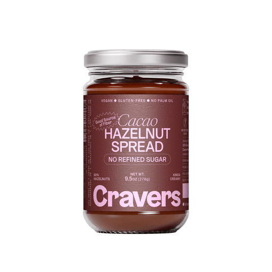 Cacao Hazelnut Spread (9.5oz) by CRAVERS USA