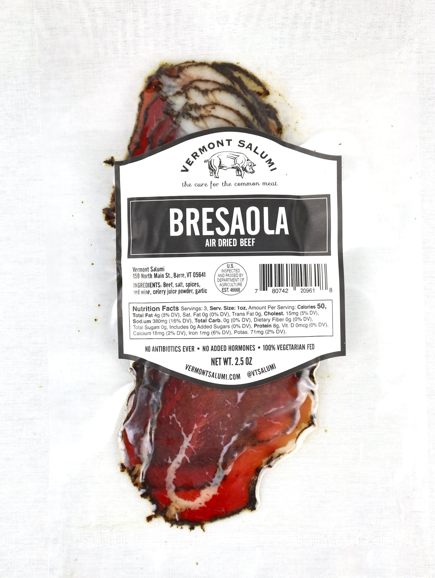 Bresaola Sliced
