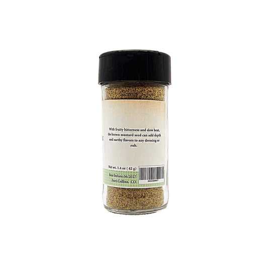 Brown Mustard Seed, Ground