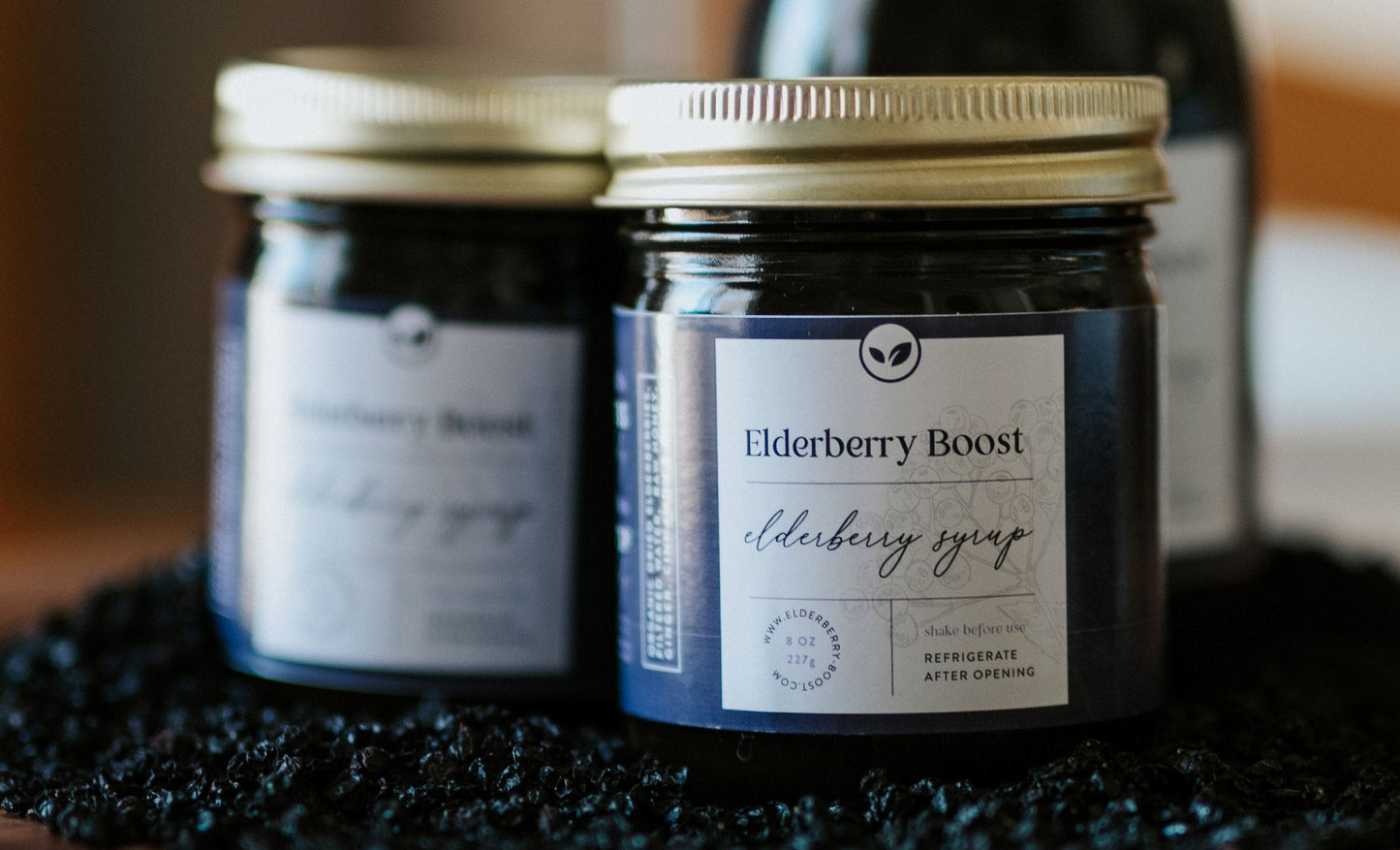All Natural Elderberry Boost (8 oz) - 2 for $26.99