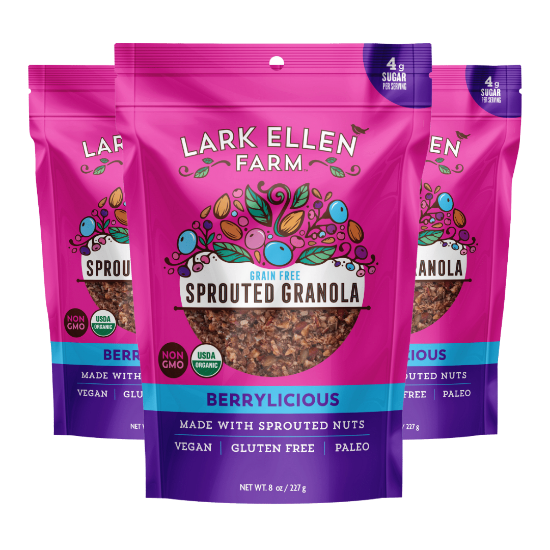 Berrylicious Sprouted Granola (Grain-Free)