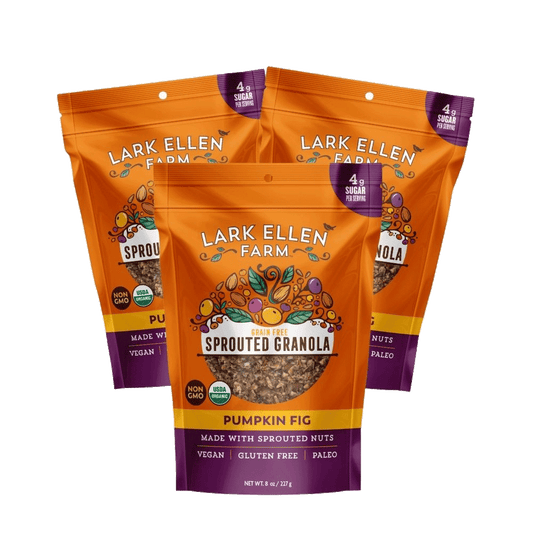 Pumpkin Fig Sprouted Granola (Grain-Free)