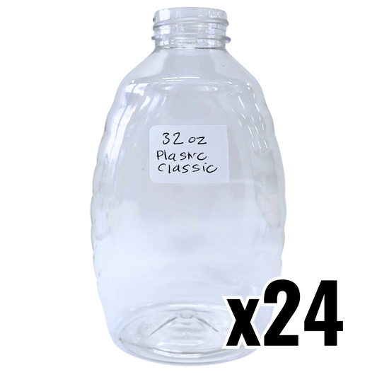 32 oz Plastic Classic Honey Jars, image 2 of 5