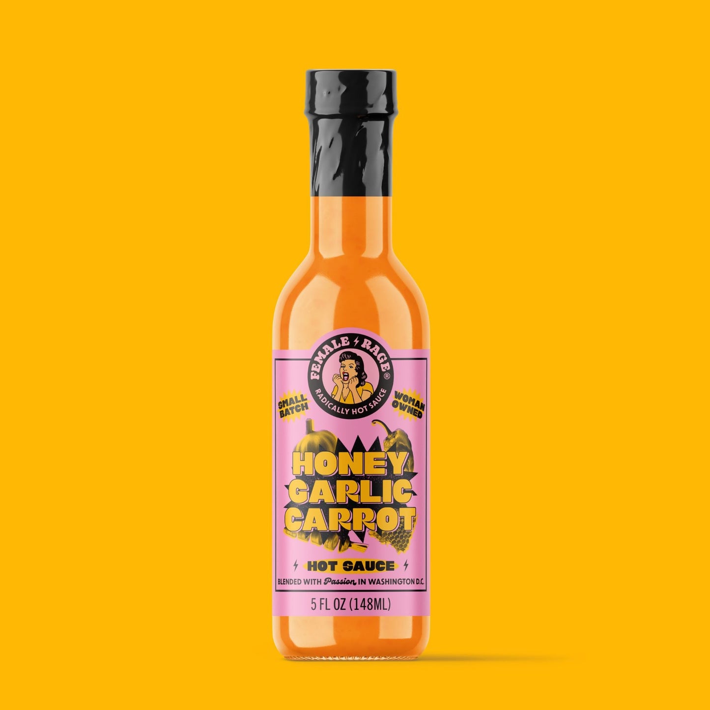 Honey Garlic Carrot Hot Sauce