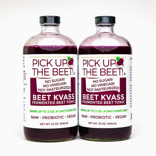 Pick Up The Beet Juice Kvass - Nitric Oxide Tonic With Live Cultures