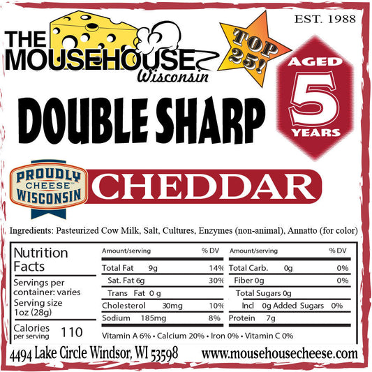 5 Year Old Double Sharp Cheddar