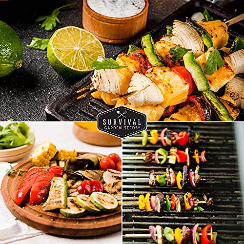 Barbecue Vegetable Seed Collection - Vegetables Perfect for Grilling