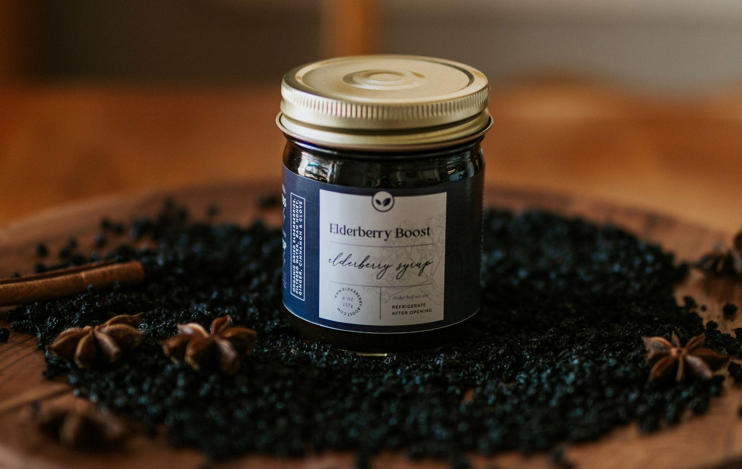 All Natural Elderberry Boost (8 oz)