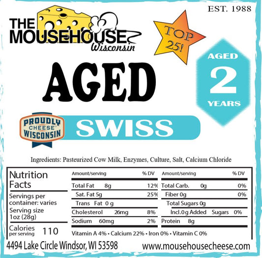 Aged Swiss (Aged over 2 years)