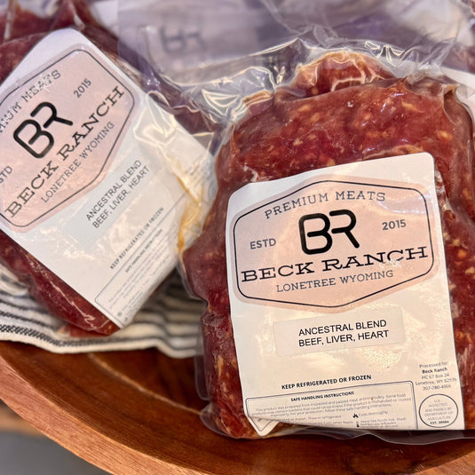Grass-Fed Ancestral Blend Beef - Beck Ranch, Meat from Beck Ranch Premium Beef
