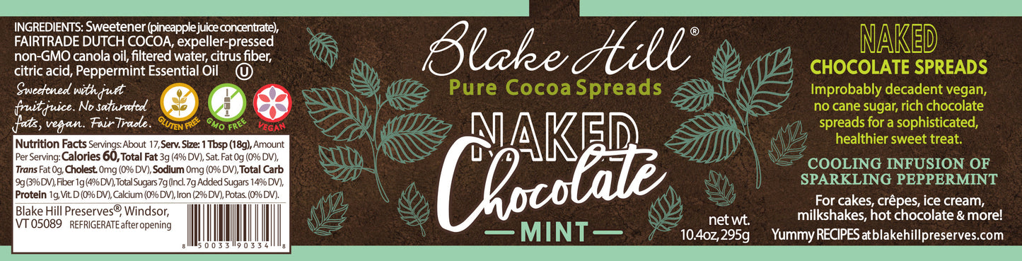Naked Chocolate Mint Spread, Jams & Jellies from Blake Hill Preserves
