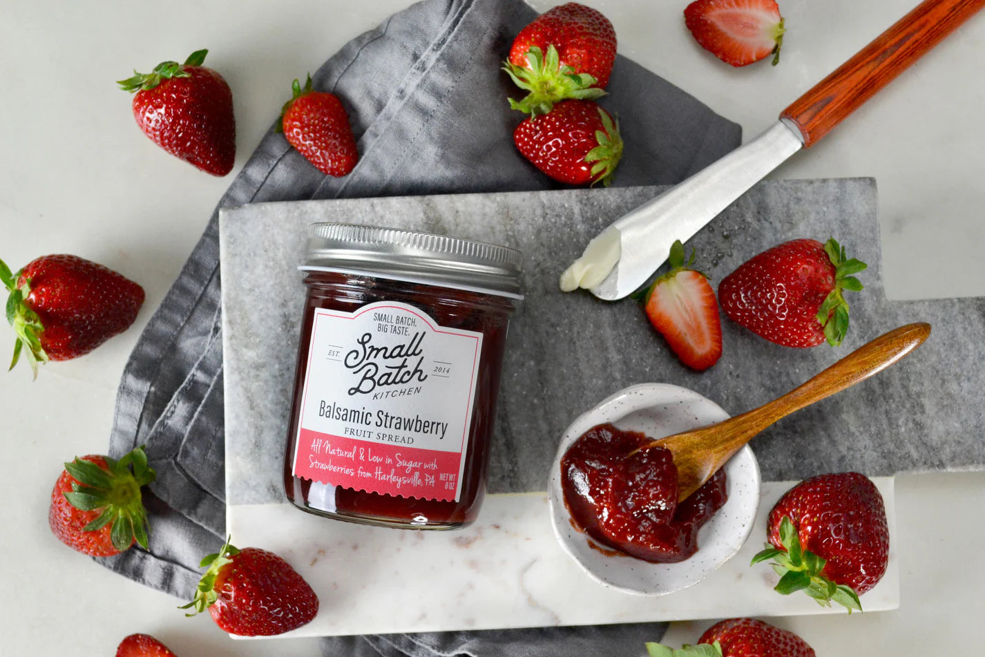Balsamic Strawberry Jam