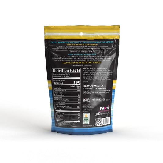 NEW White Chocolate Alegria Bites