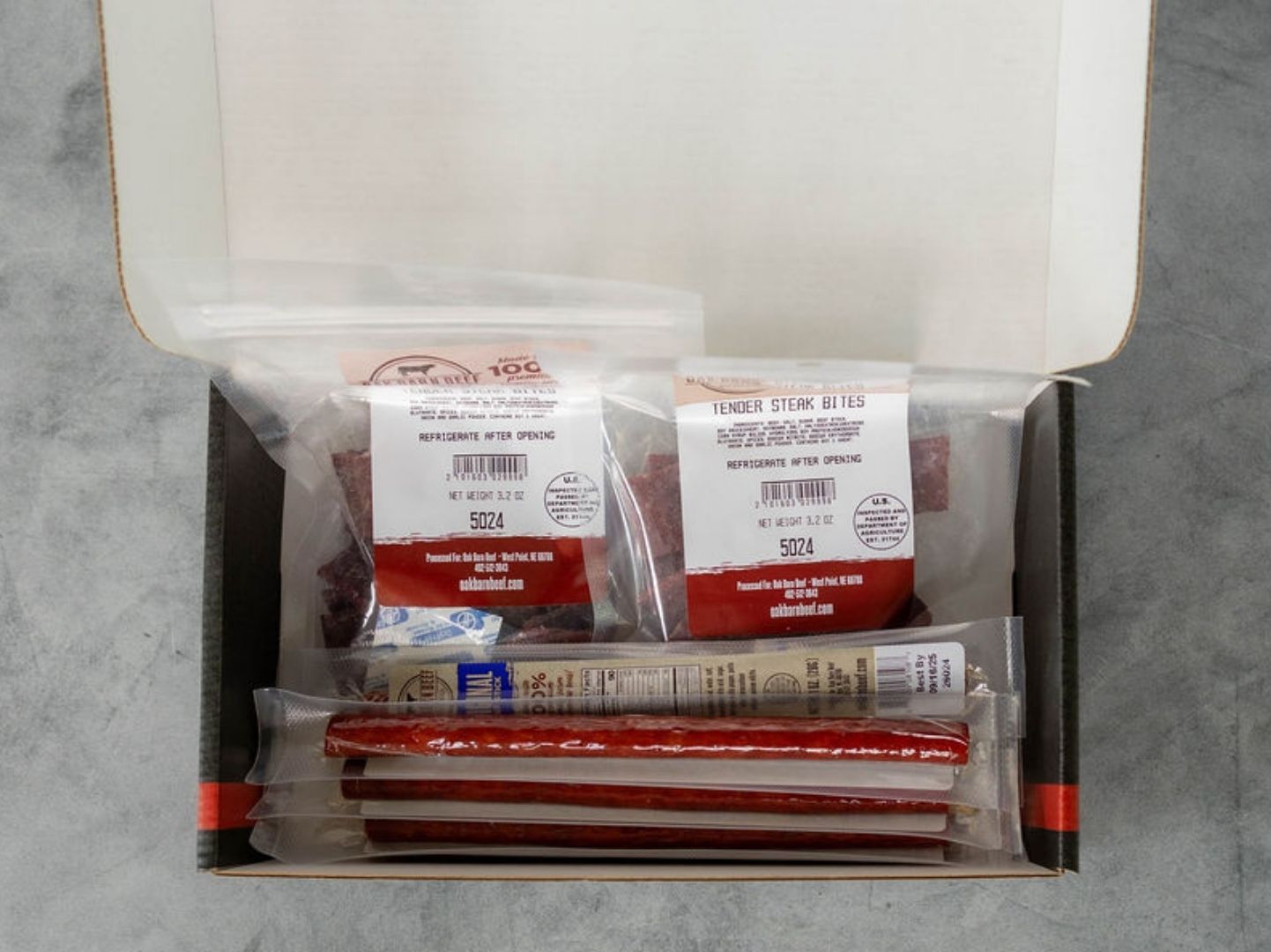 Black Box - Beef Jerky & Beef Sticks Package