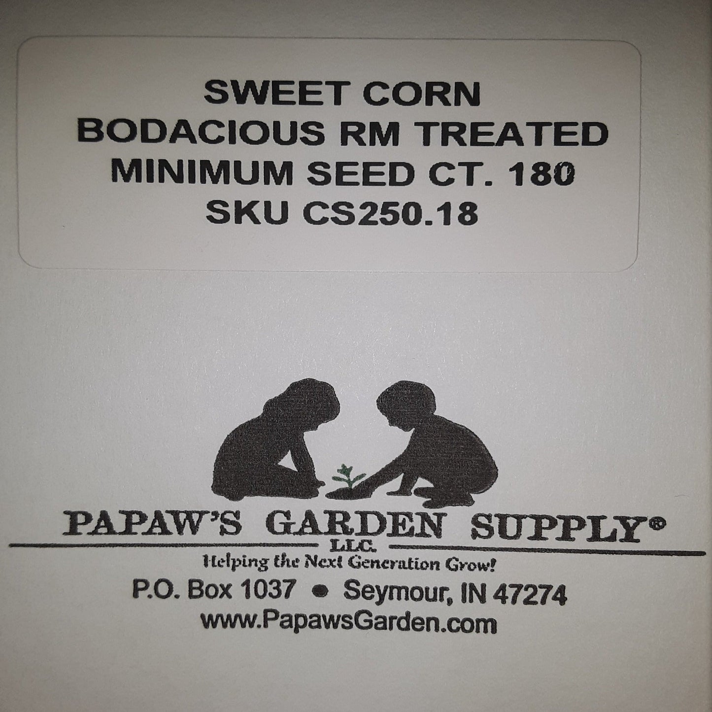 Bodacious RM Yellow Sweet Corn Treated Seeds