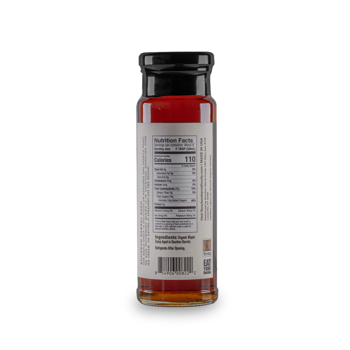 Bourbon Barrel Aged Maple Syrup