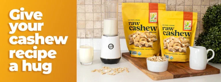 Certified Fair Trade Organic Cashew Pieces 1.5 Lb (Case of 16)
