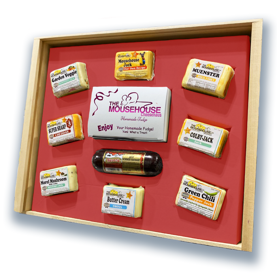 Wisconsin Cheese, Fudge & Sausage Gift Box | Cheese Crate 10