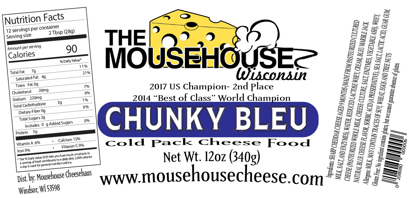 Blue Cheese Cheddar Spread, 12 oz