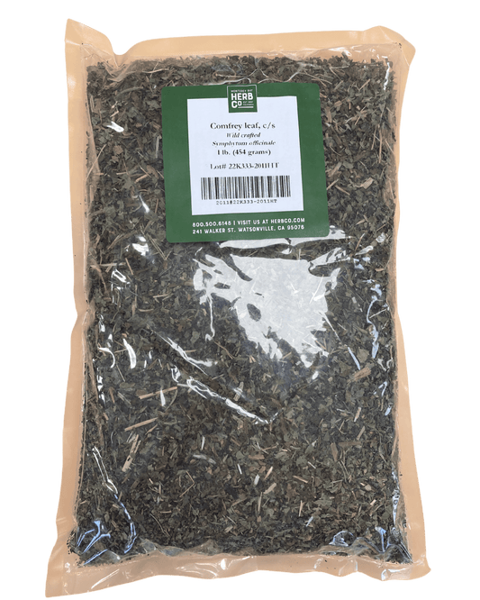 Comfrey Leaf, Cut, Sifted