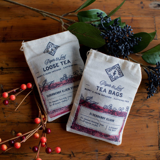 Elderberry Elixir Loose Leaf Tea - 15 Servings Tea