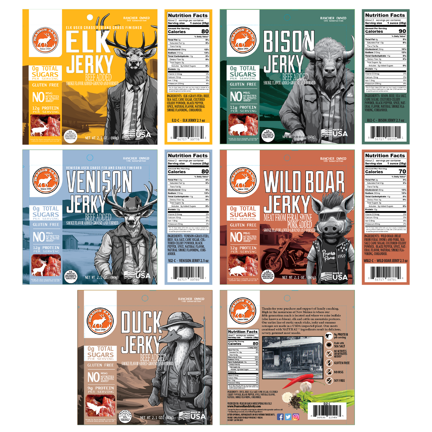 Jerky Bag Variety Bundle