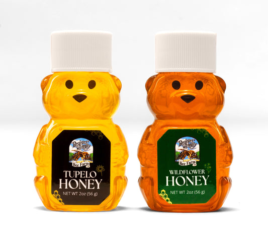 Raw Tupelo Honey Bear