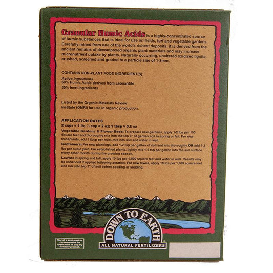 Humic Acids, Granular (5 lb Box)