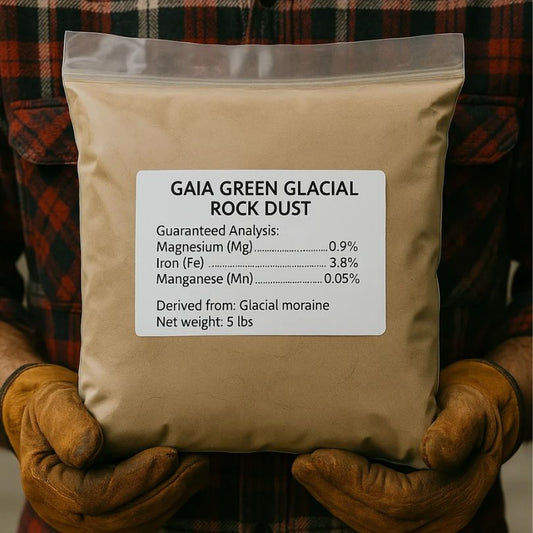 Gaia Green Glacial Rock Dust (5 lb bag)