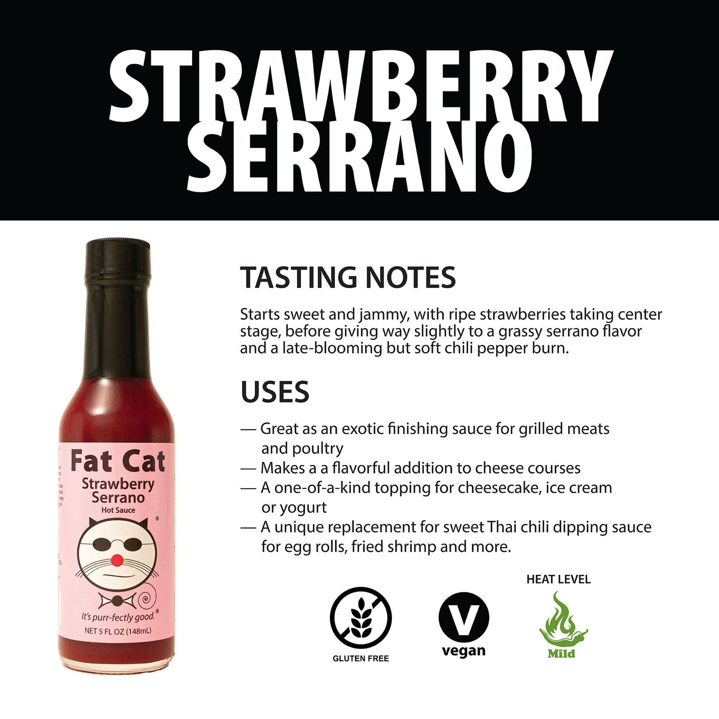 Strawberry Serrano Hot Sauce