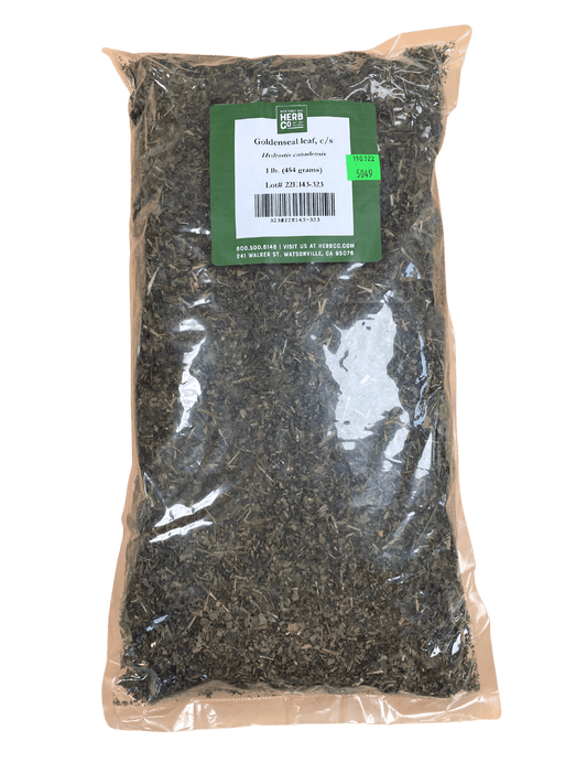 Goldenseal Leaf, Cut, Sifted