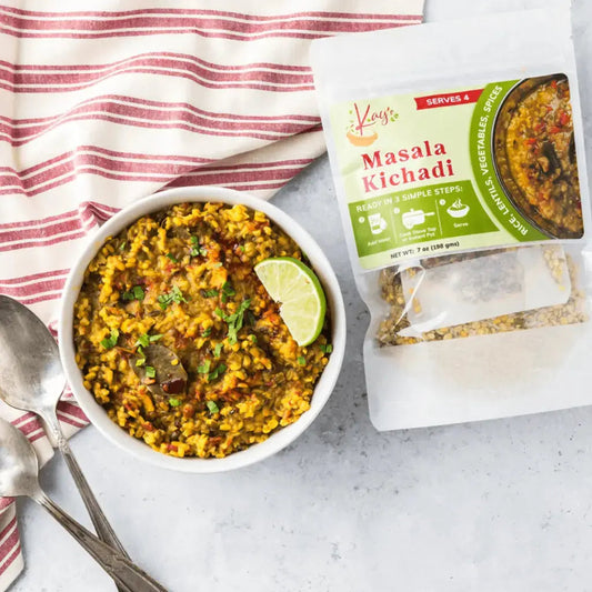 Masala Kichadi – One-Pot Vegan Meal with Lentils & Rice