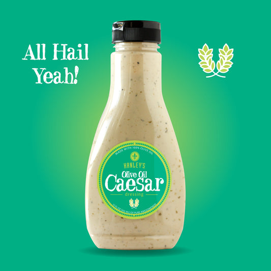 Olive oil Caesar dressing