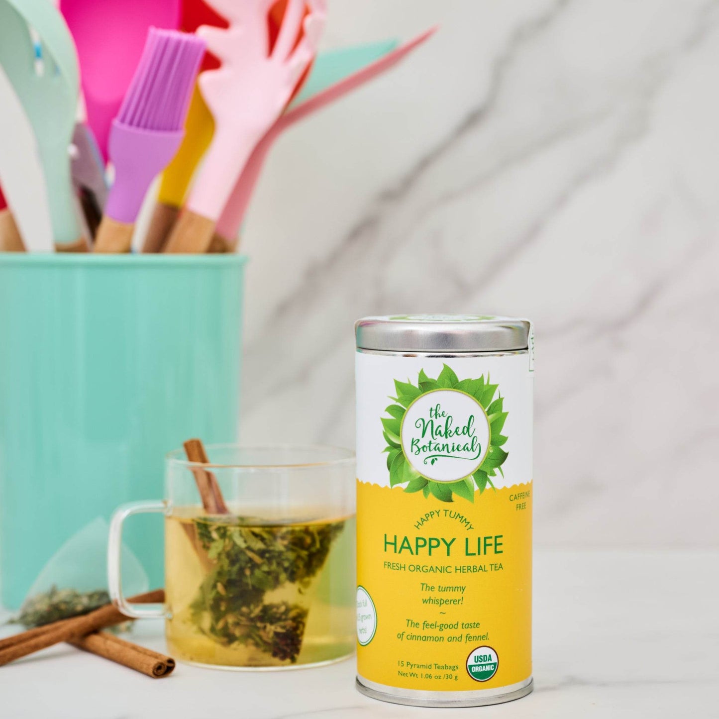 Happy Tummy, Happy Life Herbal Tea
